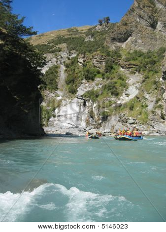 Rafting na divoké vodě