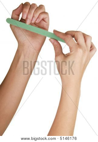 手