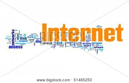 An image of a nice internet text cloud