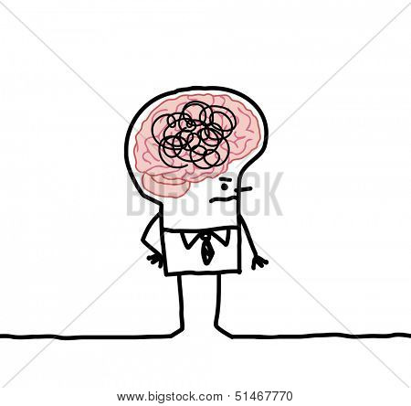 big brain man & confusion