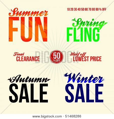 Sale Promo Elements