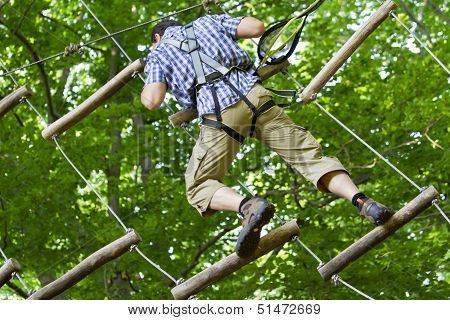 Climber High Rope Course 1
