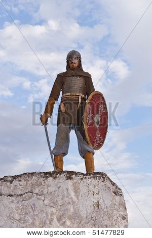 Knight  On A Rock
