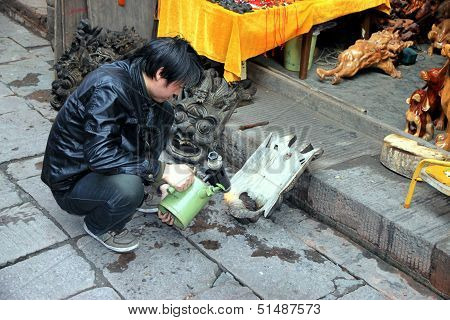 Chinese Wood Artisan