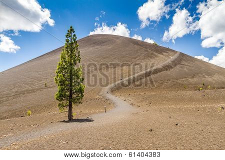 Cinder Cone in Lassen Volcanic National Park