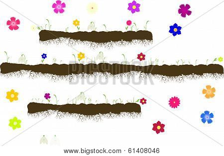 Vector With Ground With Roots