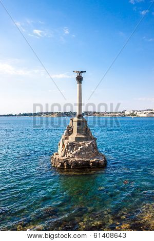 Monument To The Scuttled Warships In Sevastopol