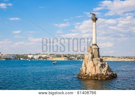 Monument To The Scuttled Warships In Sevastopol