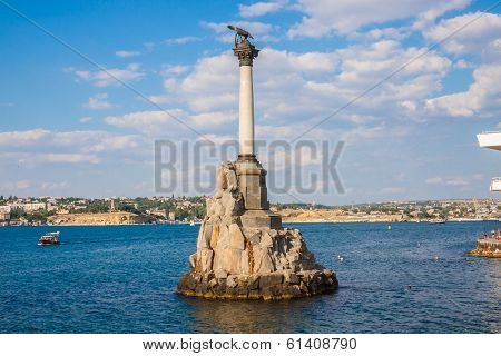 Monument To The Scuttled Warships In Sevastopol