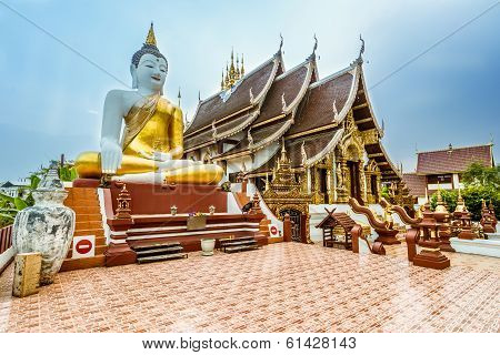 Thai Buddhist Temple in Chiang Mai,Thailand
