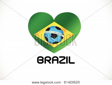 Map  Soccer ball  Brasil 2014