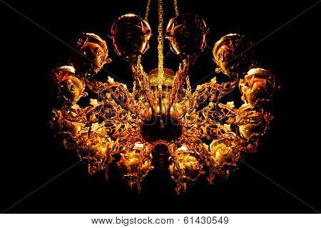 Golden Chandelier