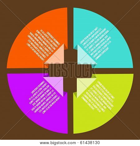 circle concepts with icons infographics