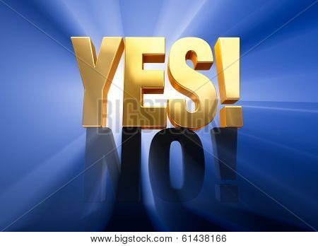 Yes Triumphs Over No
