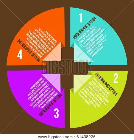 circle concepts with icons infographics