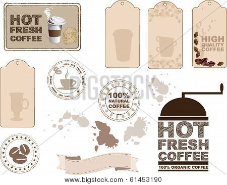 Coffee design elements