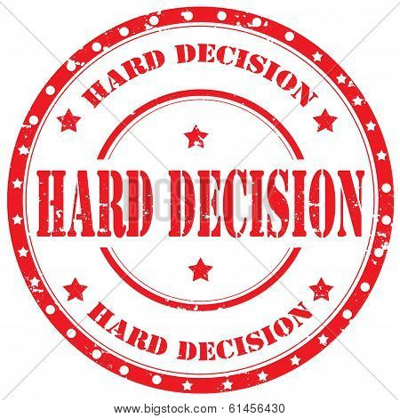 Hard Decision-stamp