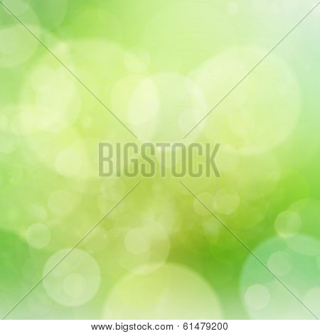 Green  bokeh  background