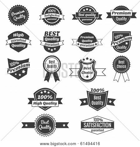 Collection of product price labels