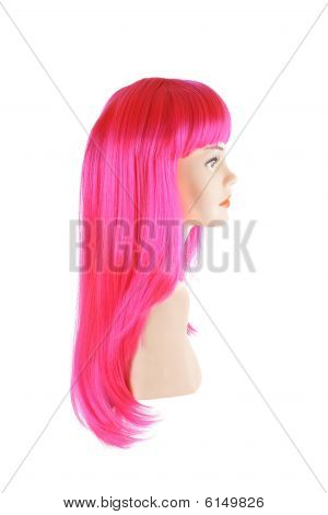 Vaaleanpunainen peruukki