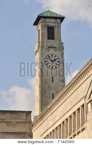Zabytkowej wieży zegarowej, Southampton, Wielka Brytania