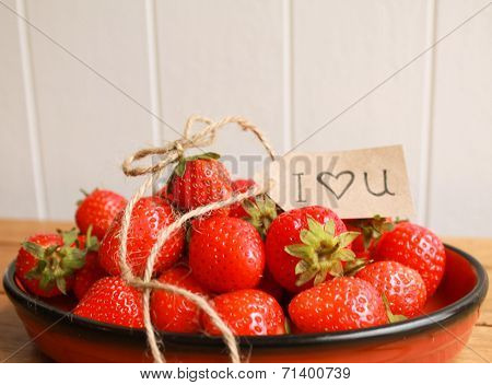Strawberries from the heart