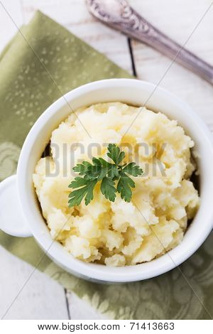 Mashed Potato In Bowl