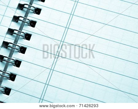 Blank Notebook Page