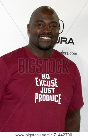 LOS ANGELES - SEP 4:  Marcellus Wiley at the Ping Pong 4 Purpose Charity Event at Dodger Stadium on September 4, 2014 in Los Angeles, CA