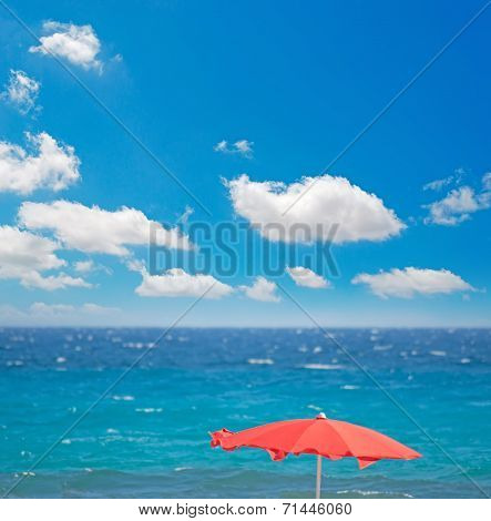 Red Parasol