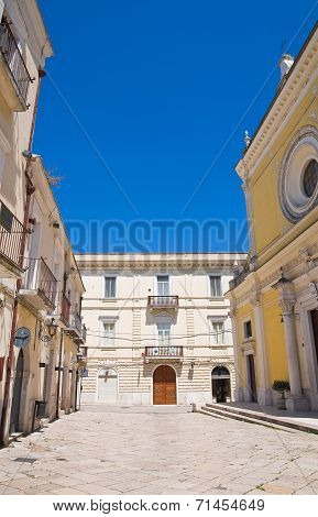 Alleyway. San Severo. Puglia. Italy.
