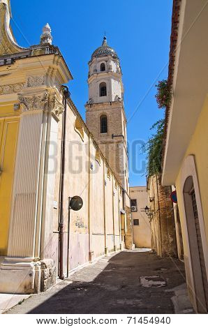 Mother Church of San Severo. Puglia. Italy.