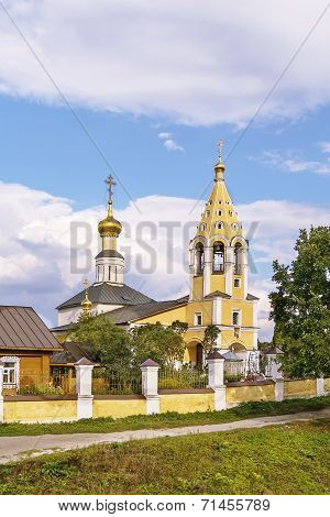 The Church Of The Nativity Of The Theotokos In Gorodnya, Russia