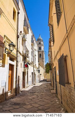 Alleyway. San Severo. Puglia. Italy.