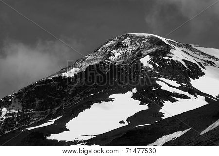 Snow capped mountains, Chile