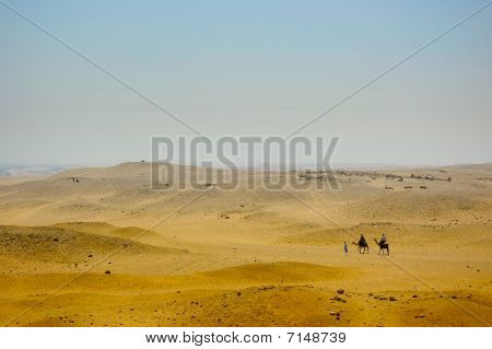 De Egyptische woestijn