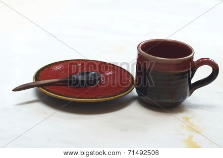 A Cup Of Delicious Coffee.