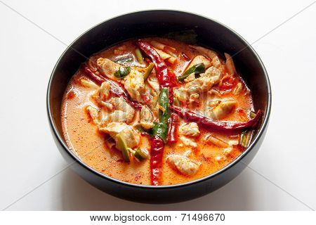 Chicken Tomyum The Favourite Spicy Food In Thailand