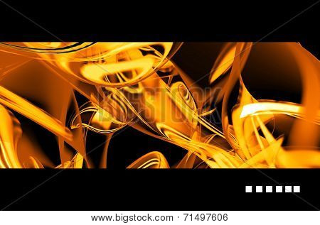 golden abstract background