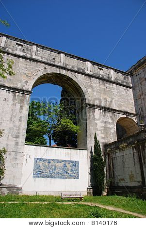 Amoreiras Garden In Lisbon