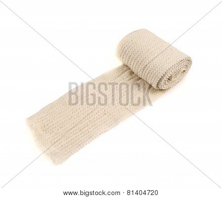 Elastic ACE compression bandage warp