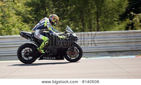 Valentino Rossi in Automotodrom Brno