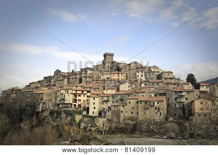 A small town in Tuscany 