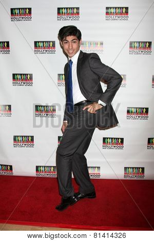 LOS ANGELES - JAN 17:  Jeromy Ramos at the Hollywood Red Carpet School at Secret Rose Theater on January 17, 2015 in Studio City, CA