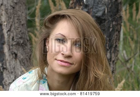 girl in the forest