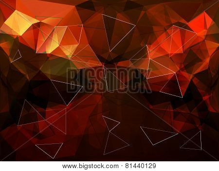 Colorful Polygonal Mosaic Background
