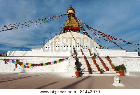 Boudhanath Stupa - Kathmandu - Nepa