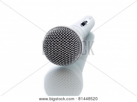 Microphone Without Cable Isolated