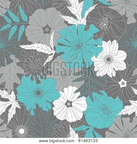 Flowers And Leaves