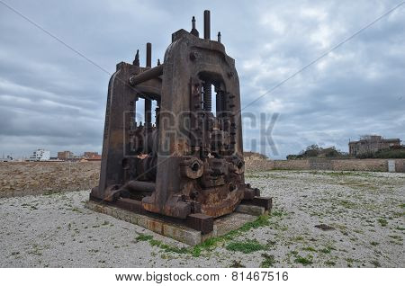 Huge industrial machinery